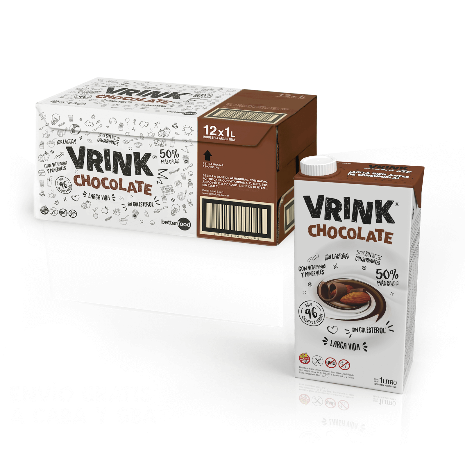 Caja Vrink Chocolate x 12lt