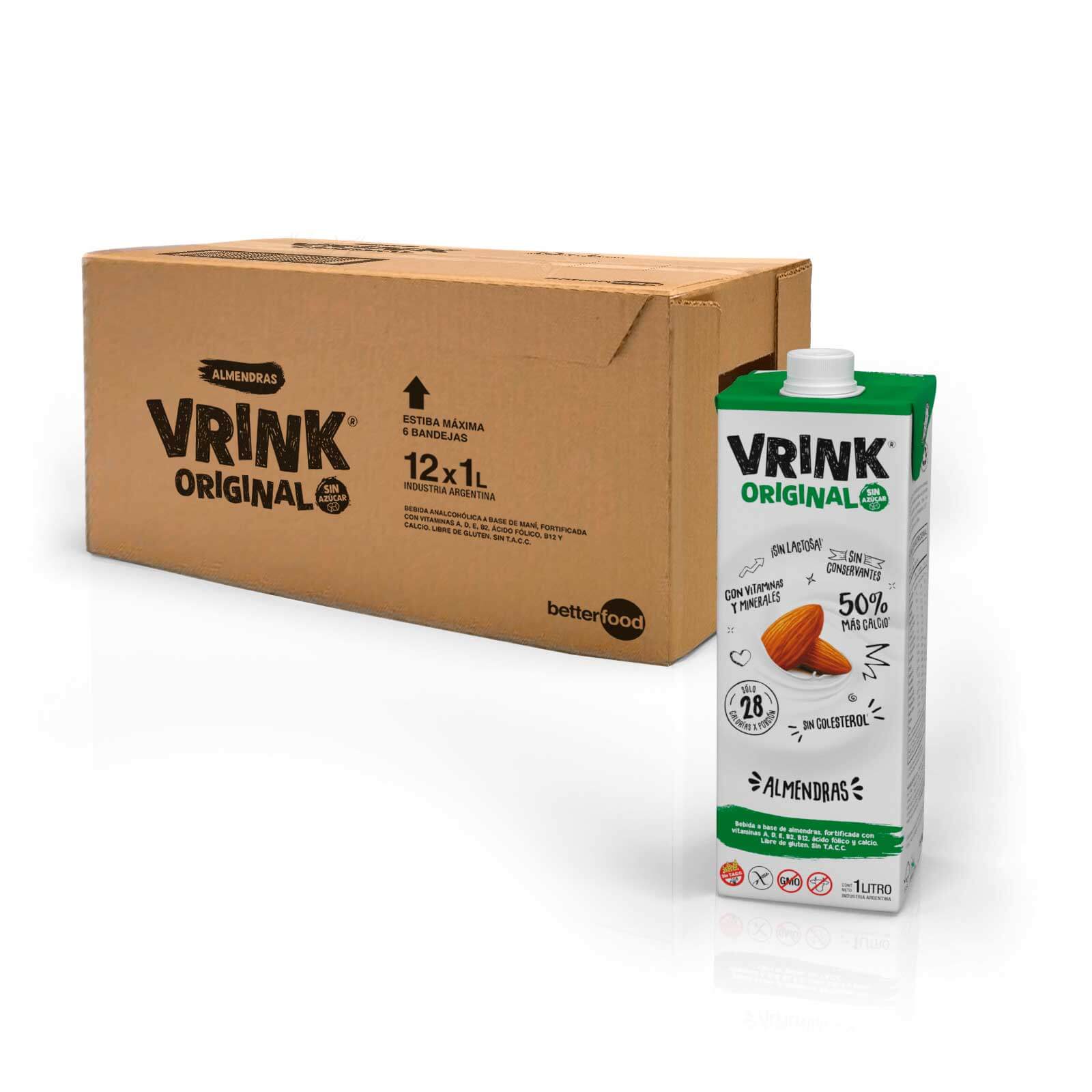 Caja Vrink Original de almendras sin azúcar